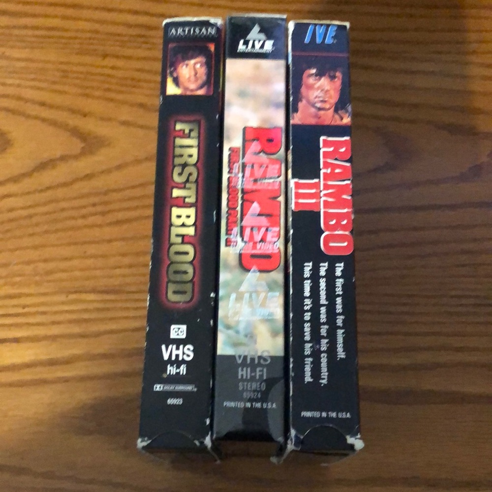 Rambo VHS Collection - Picture 8 of 8